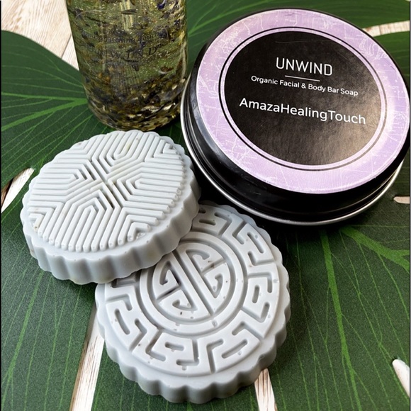 UNWIND💫Chakras Cleanse-Healing Luxury Bars Soap(Set of 2) Natural Tranquilizer - Picture 3 of 6